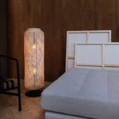 Dyberg Larsen Boom Lampe Sur Pied, Bambou -Déco Lumière Soldes 10019550 2