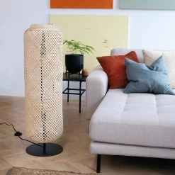 Dyberg Larsen Boom Lampe Sur Pied, Bambou