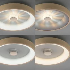Plafonnier LED Vertigo, CCT, Ø 46,5 cm, Laiton 10 Plafonnier LED Vertigo, CCT, Ø 46,5 cm, Laiton -Déco Lumière Soldes 10019997 4