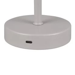 Lampe De Table LED Jeff Avec Batterie, Gris Ultime 7 Lampe De Table LED Jeff Avec Batterie, Gris Ultime -Déco Lumière Soldes 10020660 3