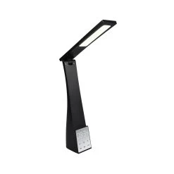 Lampe De Bureau LED Linus Batterie CCT, Noire