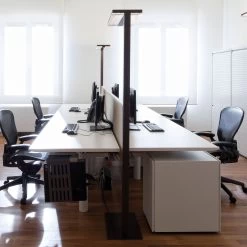 Artemide Chocolate Eco Lampadaire LED 4 000K Mocca