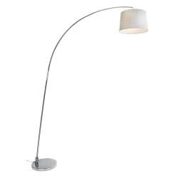 Lampadaire Arqué Arc Is Chrome
