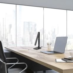 Aluminor Sandra Lampe à Poser LED Horloge, Noire -Déco Lumière Soldes 1065101 3