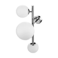 Applique Dione à Trois Lampes, Chromée -Déco Lumière Soldes 1078084 3