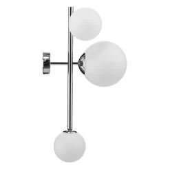 Applique Dione à Trois Lampes, Chromée -Déco Lumière Soldes 1078084 5