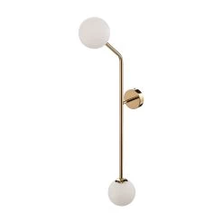 Applique Pure, 2 Lampes, Dorée, Verticale -Déco Lumière Soldes 1078145 3