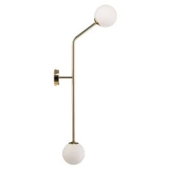 Applique Pure, 2 Lampes, Dorée, Verticale -Déco Lumière Soldes 1078145 4