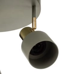 Spot Pour Plafond Destin, à 3 Lampes, Vert/laiton 13 Spot Pour Plafond Destin, à 3 Lampes, Vert/laiton -Déco Lumière Soldes 1089085 4