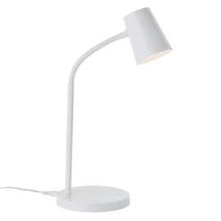 BRILLIANT Lampe De Bureau LED Illa, Blanche -Déco Lumière Soldes 1509733 2