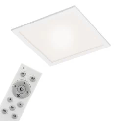 Plafonnier LED Lien, Dimmable, CCT, 29,5x29,5 cm -Déco Lumière Soldes 1510809 2
