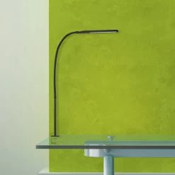 Lampe à Pince LED Servo, Dimmable, CCT, Noire