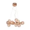 By Rydens By Rydéns Splendor Suspension, 15 lampes, Ambrée
