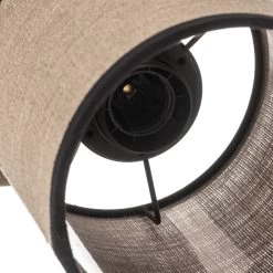 Applique Murale Tubo, Pin, Abat-jour Tissu, Beige 16 Applique Murale Tubo, Pin, Abat-jour Tissu, Beige -Déco Lumière Soldes 1573506 7