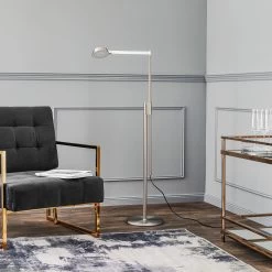 Rothfels Ulrik Lampadaire LED, Variateur, Nickel -Déco Lumière Soldes 1575053 3