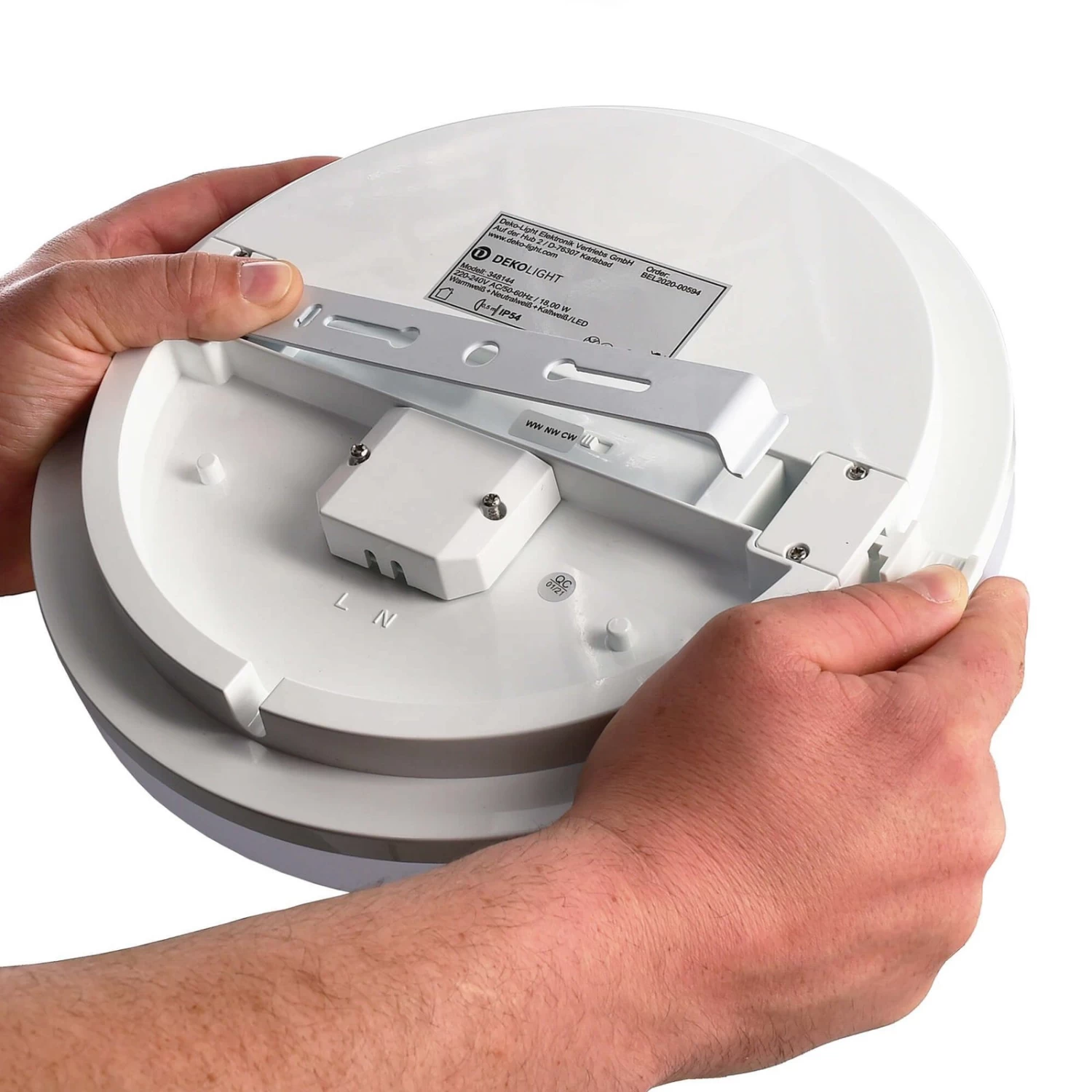 Plafonnier D’extérieur LED Altais Motion 18W Ø28cm 5 Plafonnier D’extérieur LED Altais Motion 18W Ø28cm – Image 5