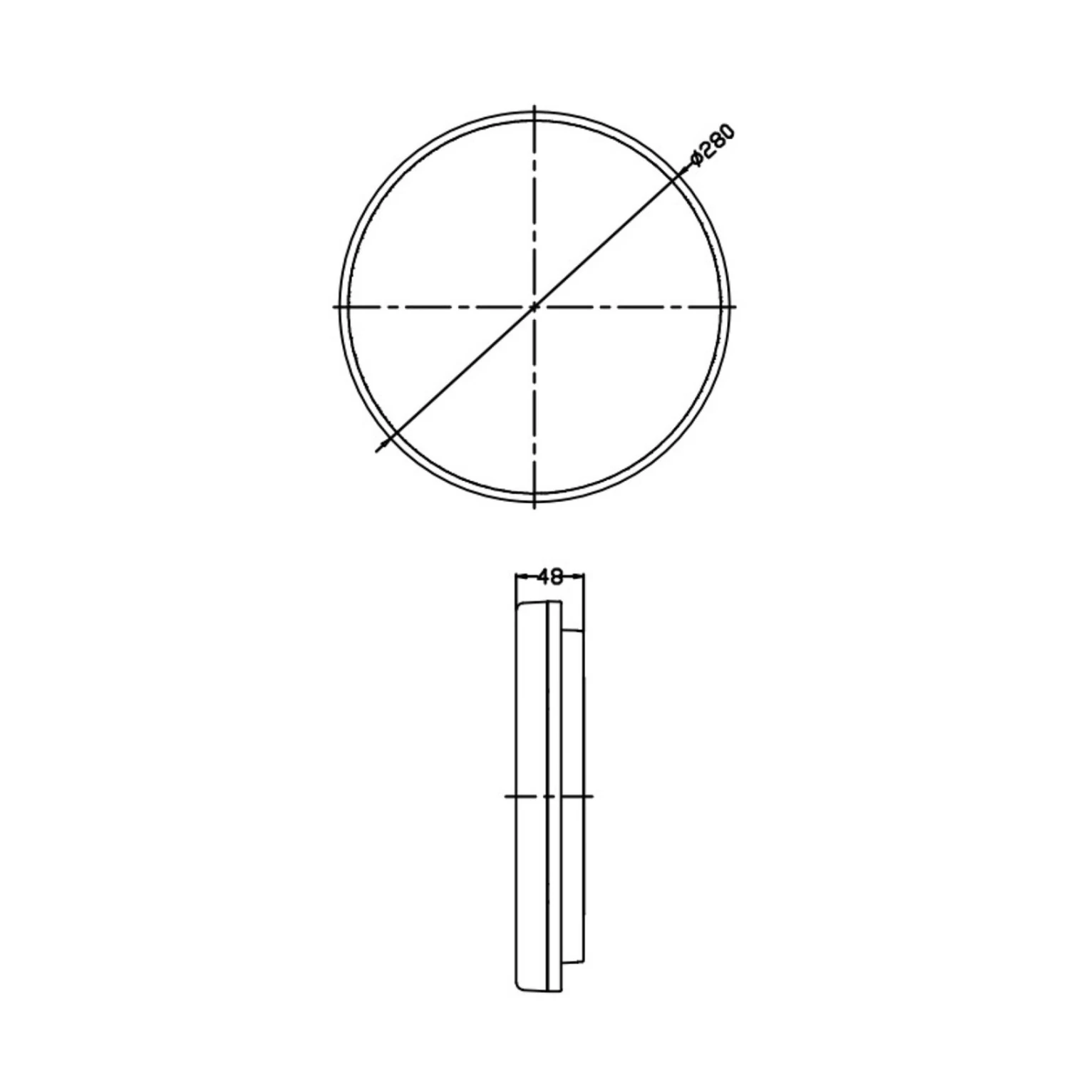 Plafonnier D’extérieur LED Altais Motion 18W Ø28cm 7 Plafonnier D’extérieur LED Altais Motion 18W Ø28cm – Image 7