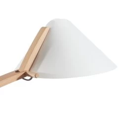 Lampadaire Pollo E27 En Hêtre, Dimmable -Déco Lumière Soldes 2600531 4