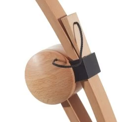 Lampadaire Pollo E27 En Hêtre, Dimmable -Déco Lumière Soldes 2600531 5