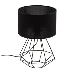 Lampe à Poser Alessio, Noire -Déco Lumière Soldes 2616096 3