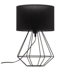Lampe à Poser Alessio, Noire -Déco Lumière Soldes 2616096 5