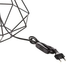 Lampe à Poser Alessio, Noire -Déco Lumière Soldes 2616096 7