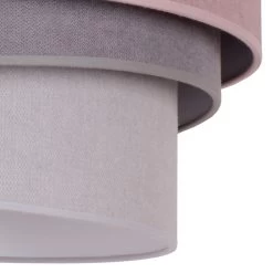 Plafonnier Pastell Trio Ø60cm Rose/gris/gris Clair -Déco Lumière Soldes 2616501 5