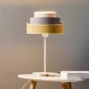 Lampe à Poser Pastell Trio Jaune/gris/gris H50cm