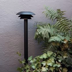 Dyberg Larsen DL20 Outdoor Potelet Noir Ø 20 cm