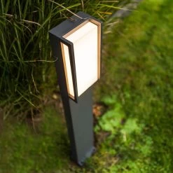 Qubo Borne Lumineuse LED De Forme Rectiligne -Déco Lumière Soldes 3006673 2