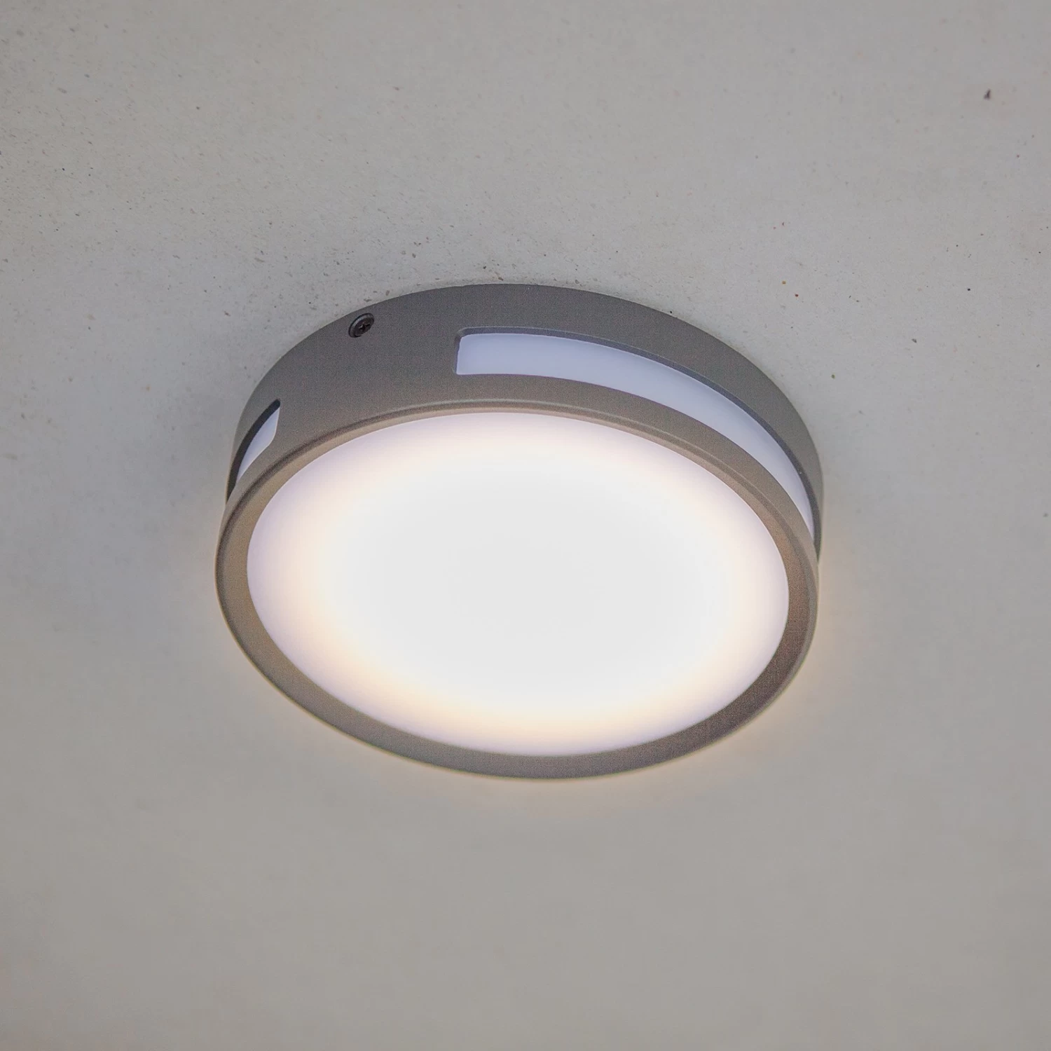 Plafonnier LED Rola Pour L’extérieur, Rond 1 Plafonnier LED Rola Pour L’extérieur, Rond