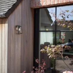 Applique D’extérieur Fia Noir Mat, Verre Clair -Déco Lumière Soldes 3009111 5