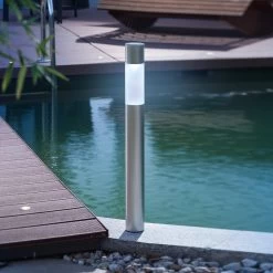 Luminaire Solaire LED Moderne Pole Light -Déco Lumière Soldes 3012232 2