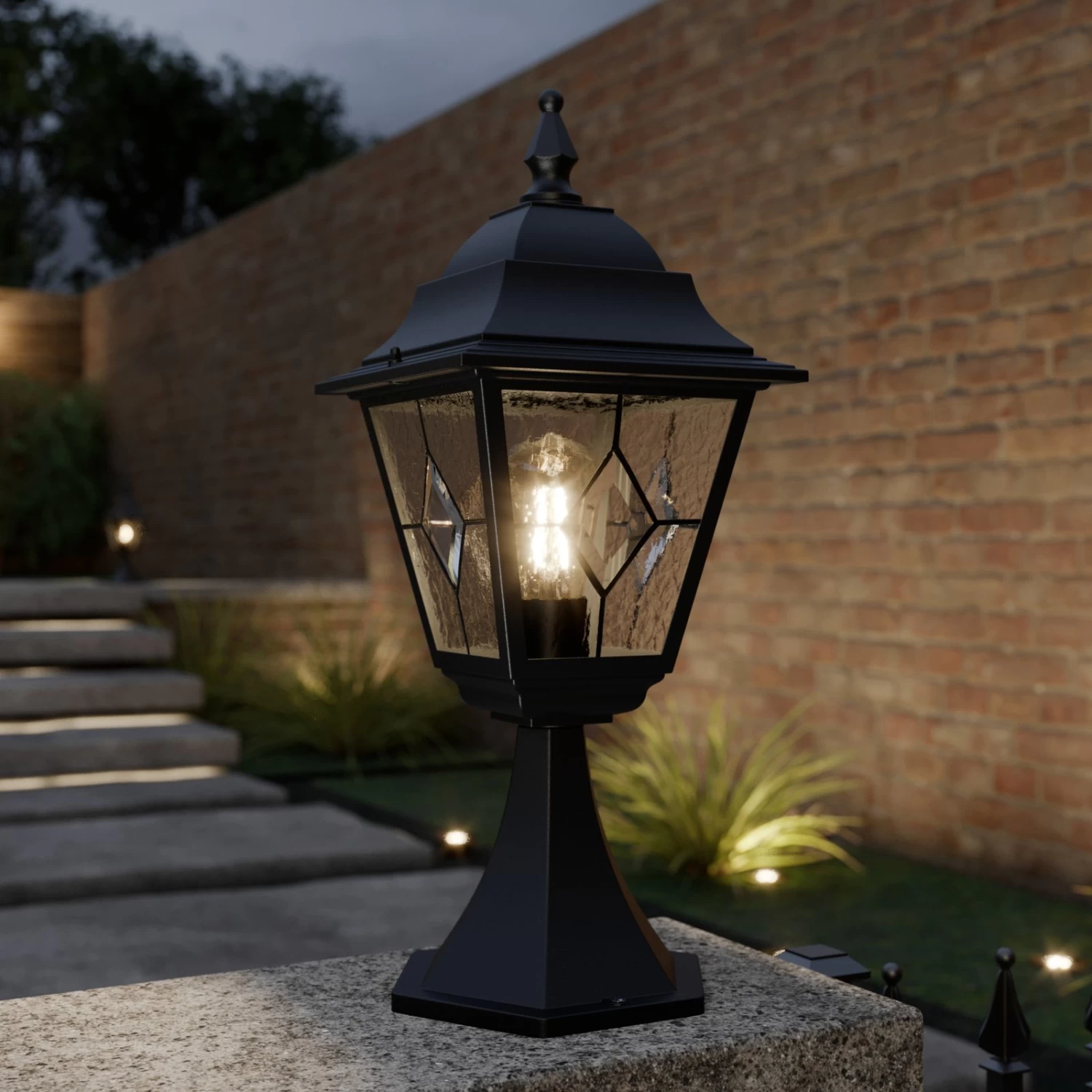 Potelet Norfolk, Vitrail 1 Potelet Norfolk, Vitrail