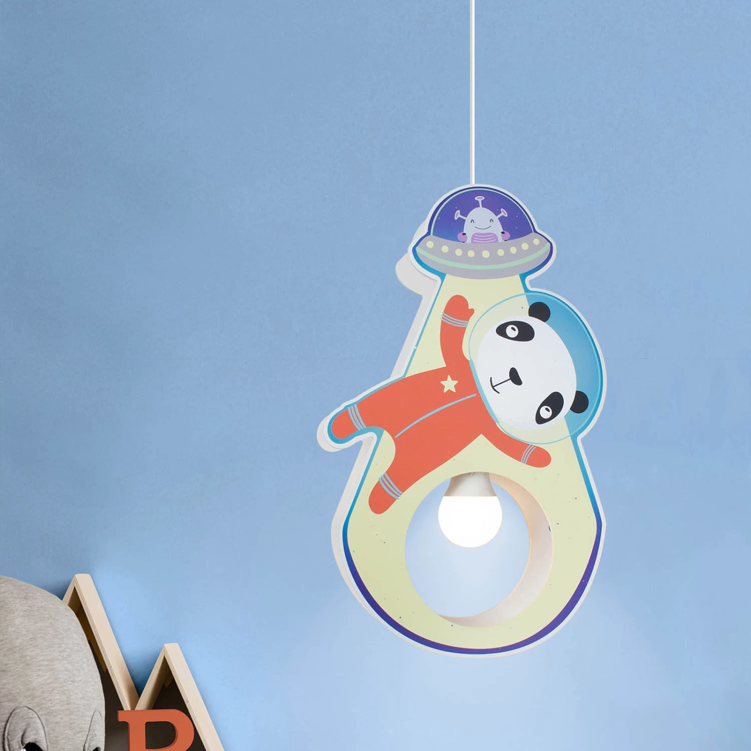 Suspension Little Astronauts Panda 2 Suspension Little Astronauts Panda – Image 2