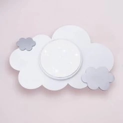 Applique LED Nuage Starlight, Argentée