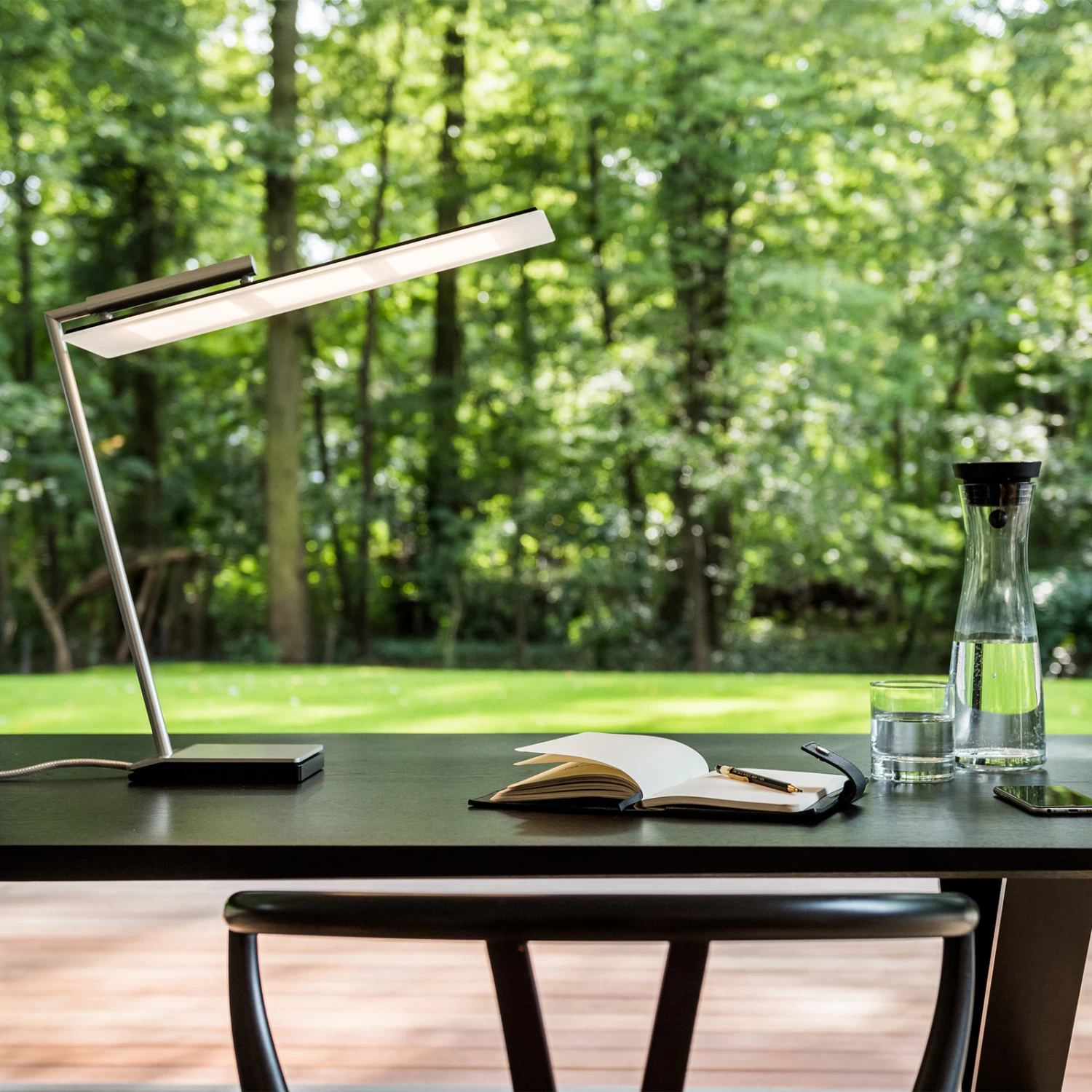 Lampe De Bureau OLED Noire OMLED One D3 2 Lampe De Bureau OLED Noire OMLED One D3 – Image 2