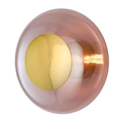 EBB & FLOW Horizon Douille Dorée/brun Rosé Ø 36 cm