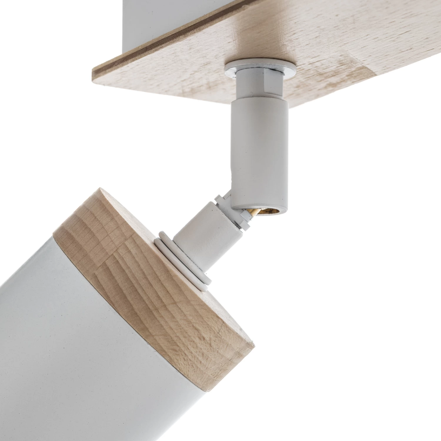 Spot Pour Plafond Elba Détails Bois 3 Lampes Blanc 5 Spot Pour Plafond Elba Détails Bois 3 Lampes Blanc – Image 5