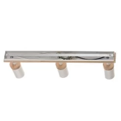 Spot Pour Plafond Elba Détails Bois 3 Lampes Blanc 13 Spot Pour Plafond Elba Détails Bois 3 Lampes Blanc -Déco Lumière Soldes 3071084 6