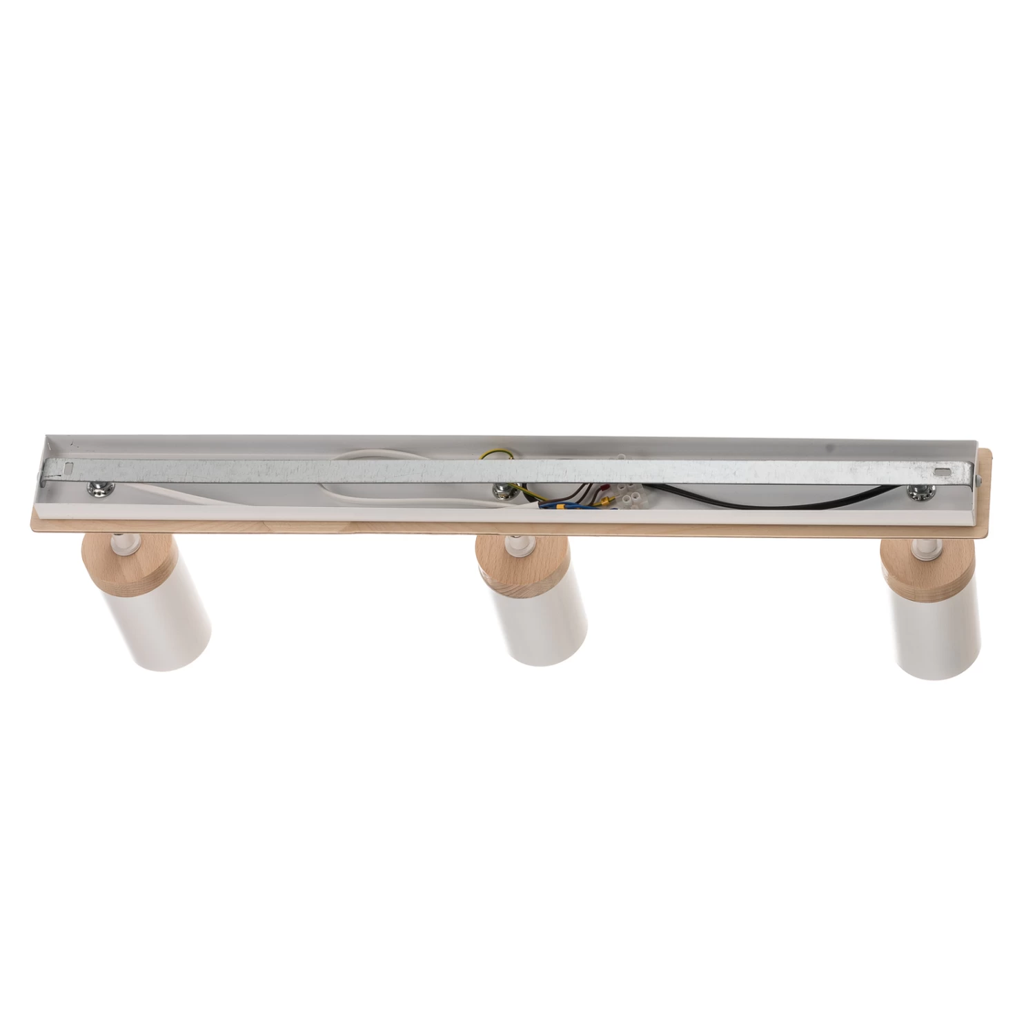 Spot Pour Plafond Elba Détails Bois 3 Lampes Blanc 7 Spot Pour Plafond Elba Détails Bois 3 Lampes Blanc – Image 7