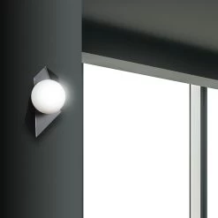 Applique Shield Noire Et Blanche à 1 Lampe 9 Applique Shield Noire Et Blanche à 1 Lampe -Déco Lumière Soldes 3071177 3