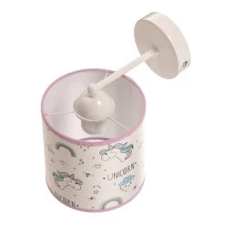 Applique Unicorn, Blanche, Avec Motif Licorne 13 Applique Unicorn, Blanche, Avec Motif Licorne -Déco Lumière Soldes 3076103 5