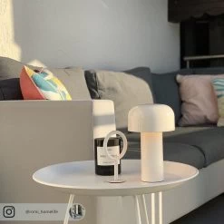 FLOS Bellhop Lampe De Table LED Blanche -Déco Lumière Soldes 3510494 2