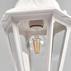 Borne Lumineuse LED Mikrolot Anna, E27, Blanc -Déco Lumière Soldes 3538049 4