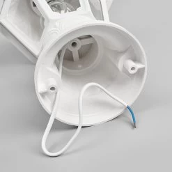 Borne Lumineuse LED Mikrolot Anna, E27, Blanc -Déco Lumière Soldes 3538049 7