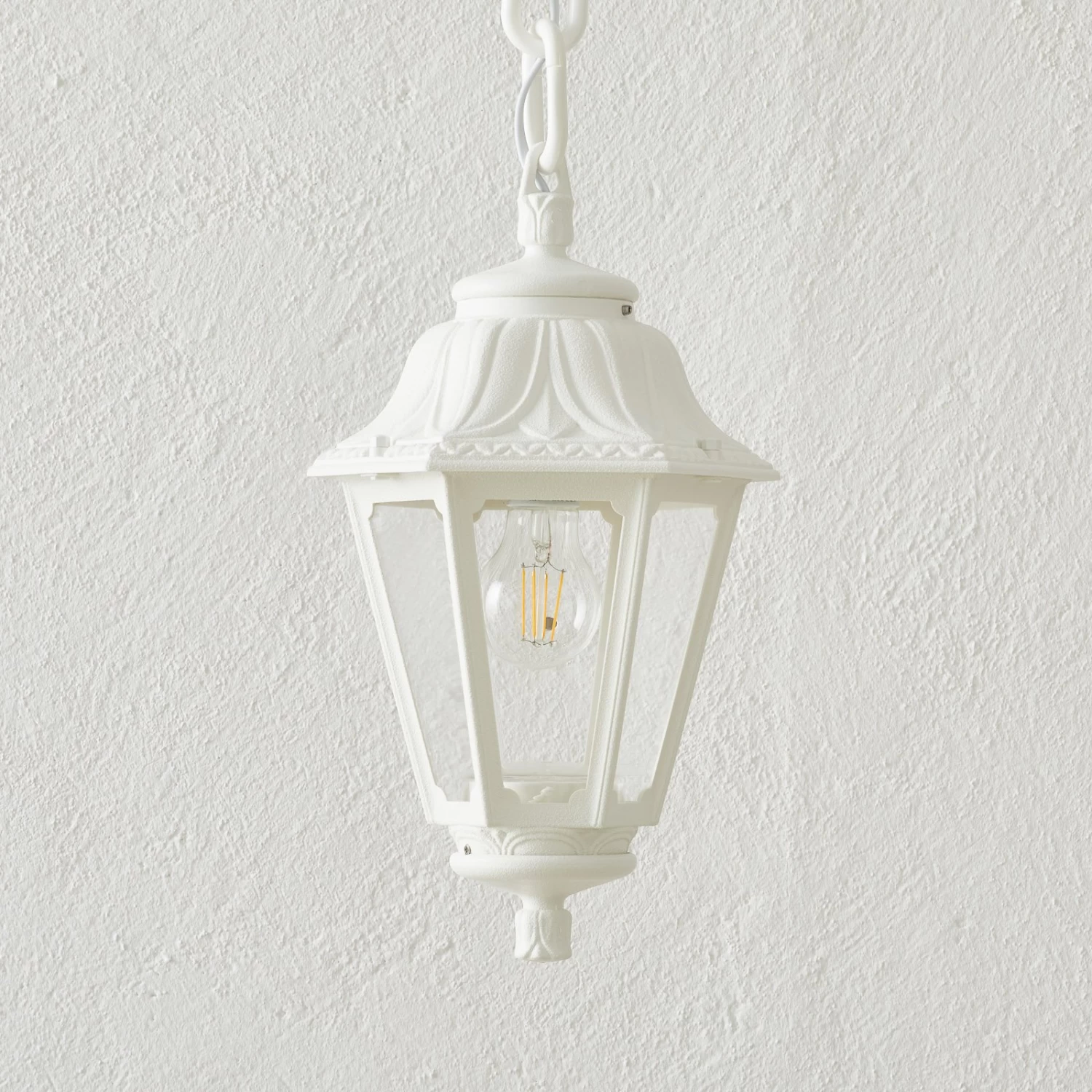 Suspension LED Sichem Anna 6 W 2 700K Blanc/transp 2 Suspension LED Sichem Anna 6 W 2 700K Blanc/transp – Image 2