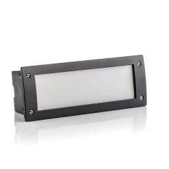 Applique LED Encastrable Leti 300 Square Noire CCT -Déco Lumière Soldes 3538221 3