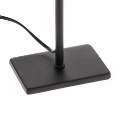 Lampe à Poser Kate, Abat-jour Tissu, Noir/doré -Déco Lumière Soldes 3570075 6