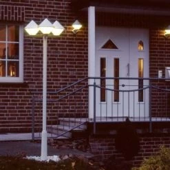 Lampadaire Moderne 181 Blanc à 3 Lampes